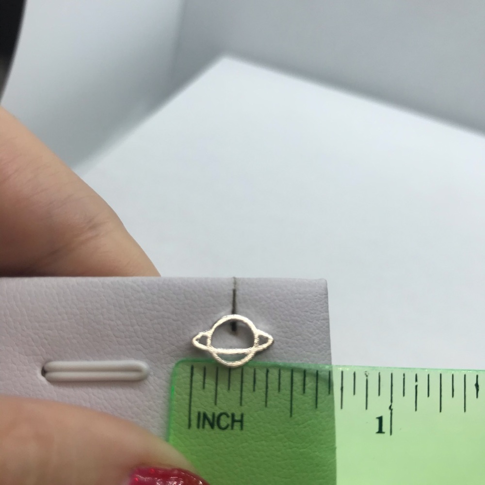 Sterling Silver 925 Stud Earrings - Picture 4 of 4